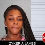 Zykeria James mugshot