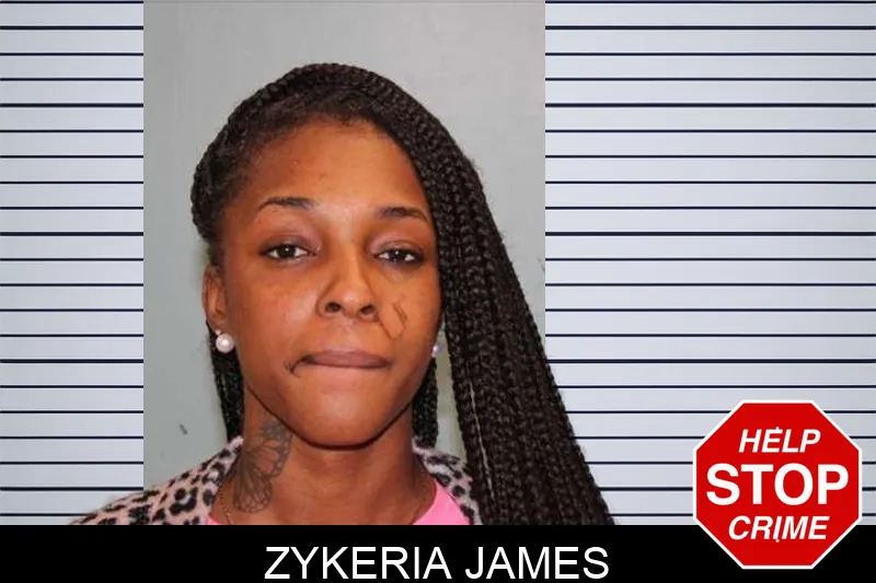 Zykeria James mugshot