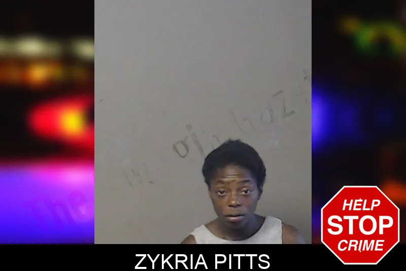 Zykria Pitts mugshot