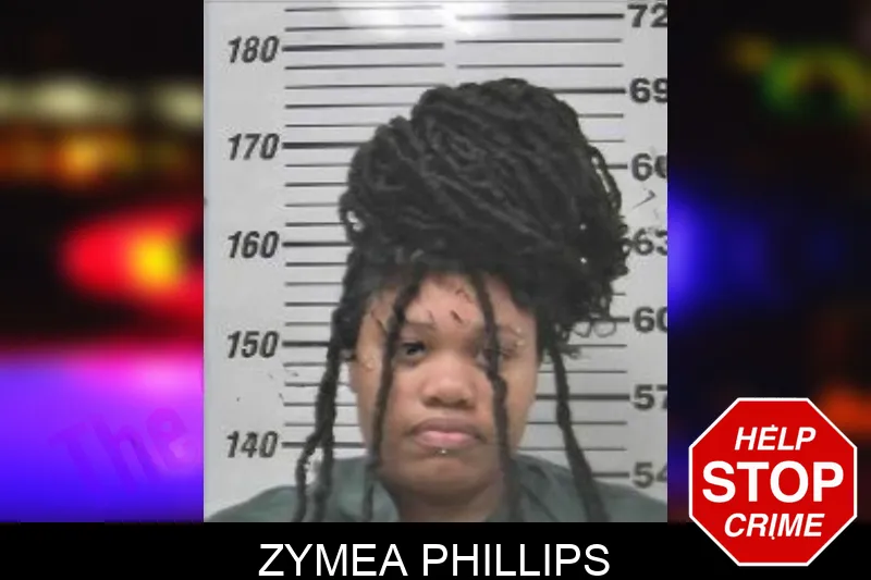 Zymea Phillips mugshot