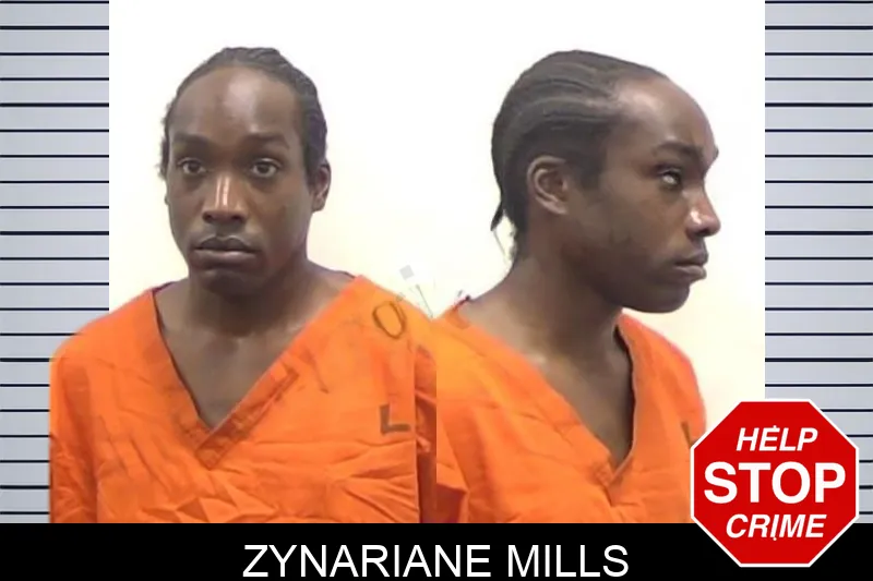 Zynariane Mills mugshot