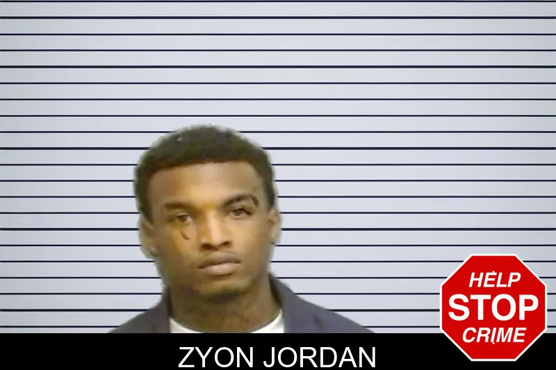 Zyon Jordan mugshot