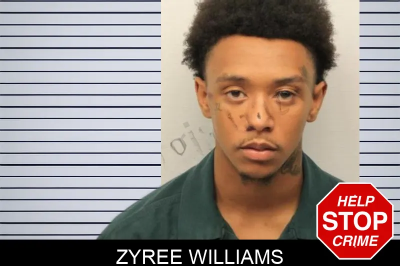 Zyree Williams mugshot