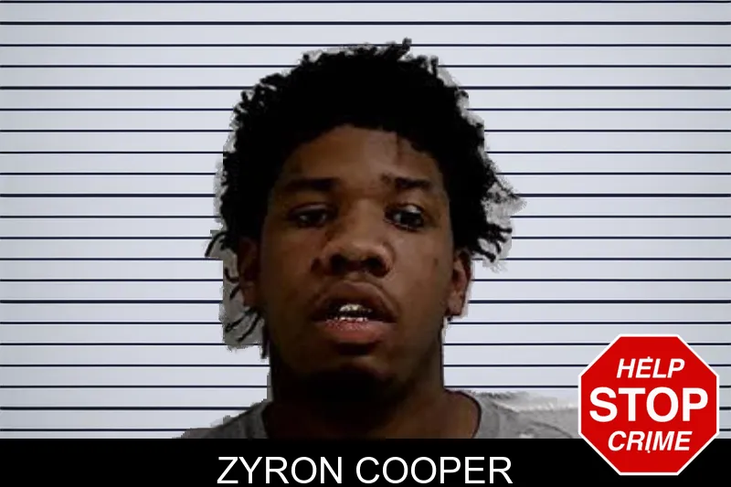 Zyron Cooper mugshot