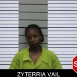 Zyterria Vail mugshot