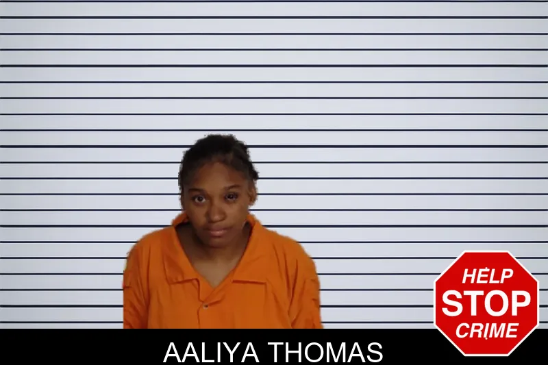 Aaliya Thomas mugshot