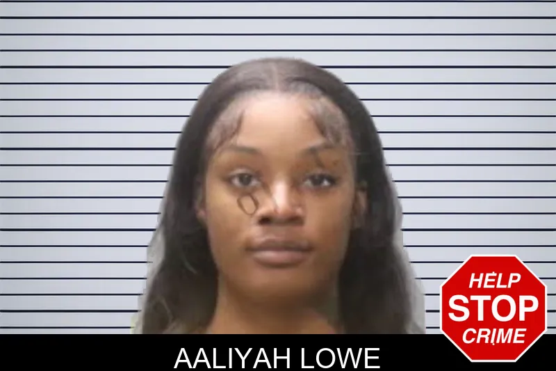 Aaliyah Lowe mugshot
