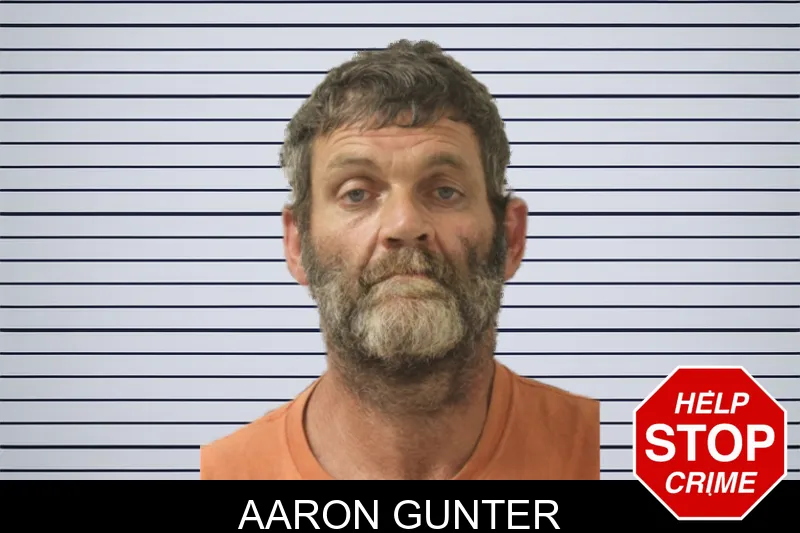 Aaron Gunter mugshot
