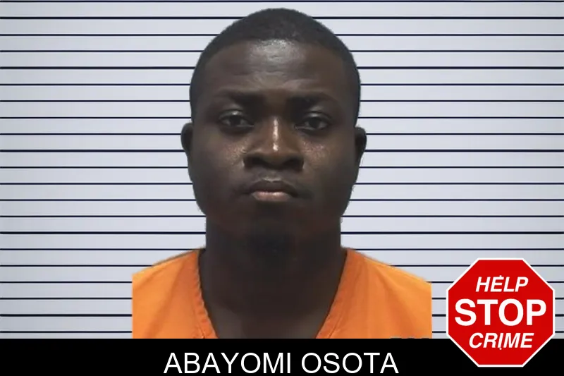 Abayomi Osota mugshot