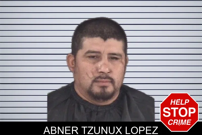 Abner Tzunux Lopez mugshot
