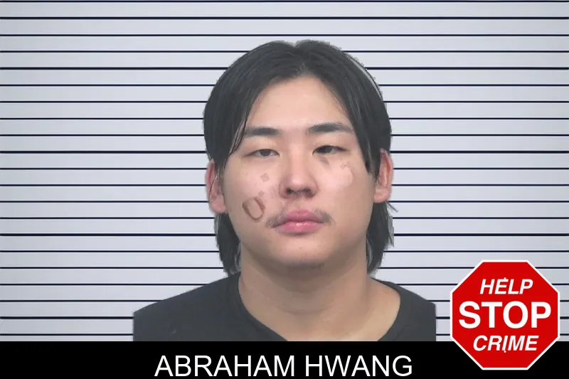 Abraham Hwang mugshot
