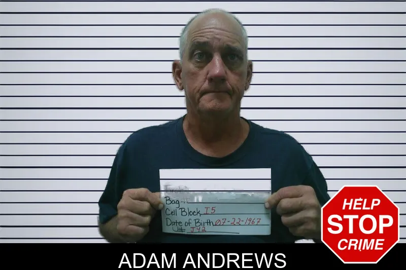 Adam Andrews mugshot – Pierce County , Georgia Adam Andrews mugshot