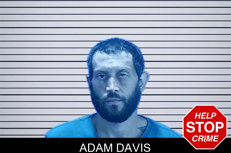 Adam Davis mugshot