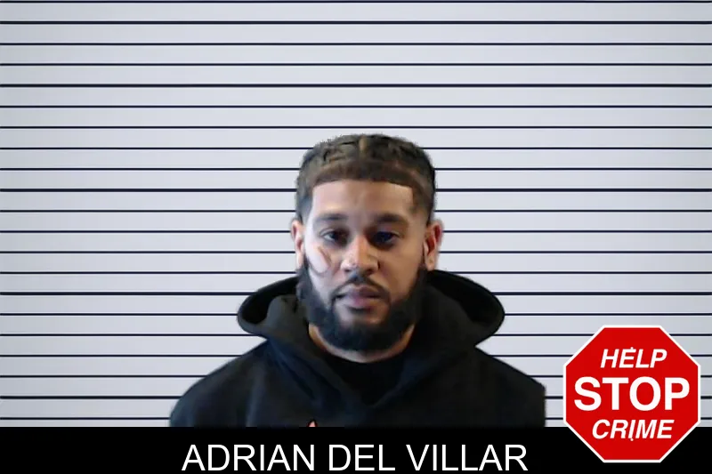Adrian Del Villar mugshot