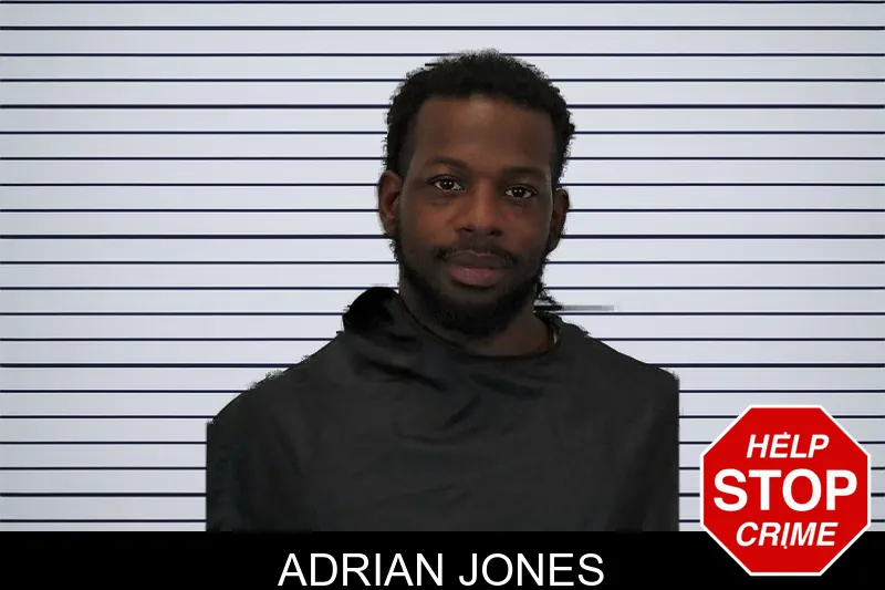 Adrian Jones mugshot