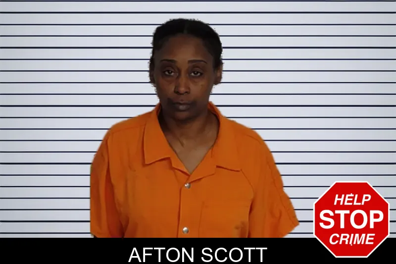Afton Scott mugshot