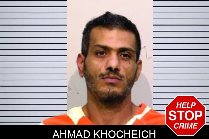 Ahmad Khocheich mugshot