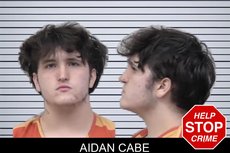 Aidan Cabe mugshot