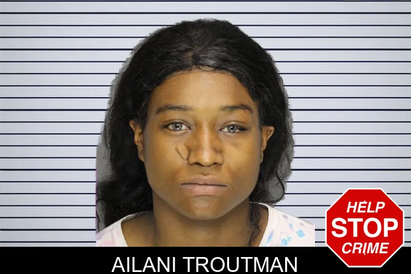 Ailani Troutman mugshot – Cobb County , Georgia Ailani Troutman mugshot
