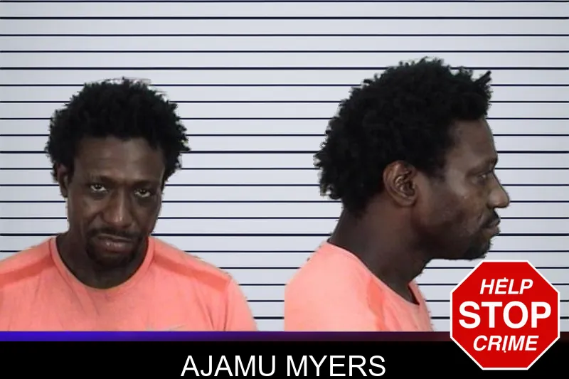 Ajamu Myers mugshot – Camden County , Georgia Ajamu Myers mugshot