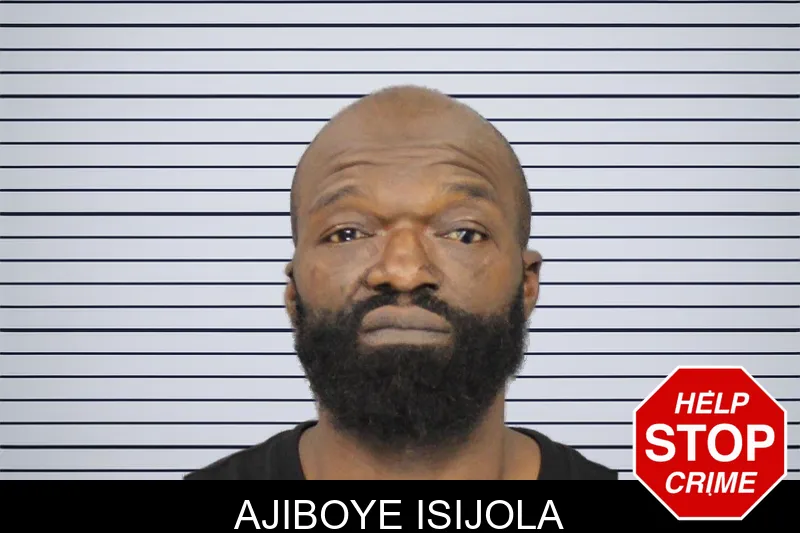 Ajiboye Isijola mugshot – Cobb County , Georgia Ajiboye Isijola mugshot