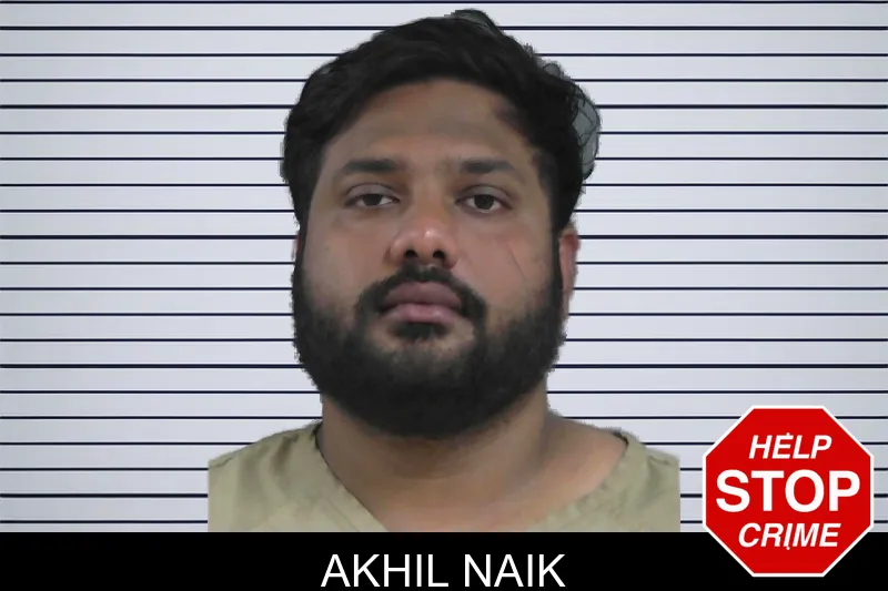 Akhil Naik mugshot