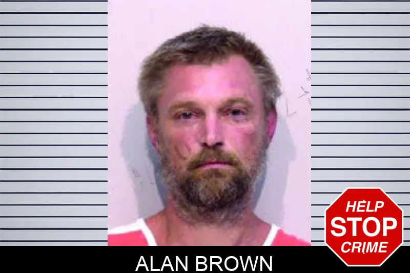 Alan Brown mugshot
