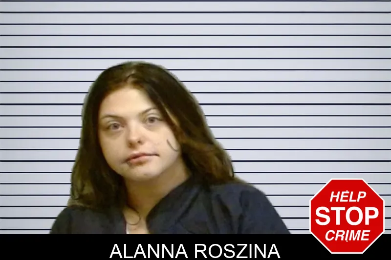 Alanna Roszina mugshot