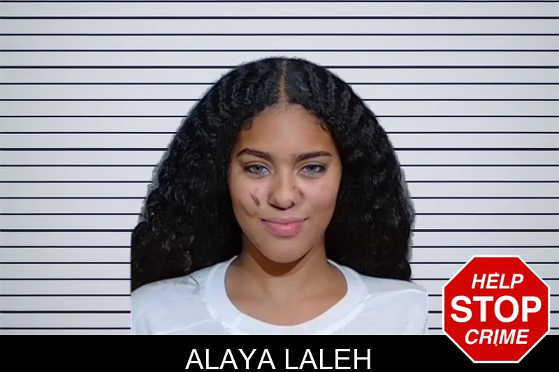 Alaya Laleh mugshot