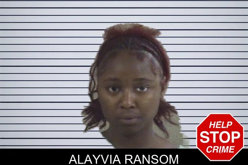 Alayvia Ransom mugshot
