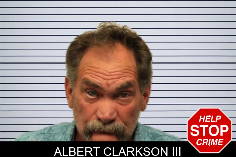 Albert Clarkson III mugshot