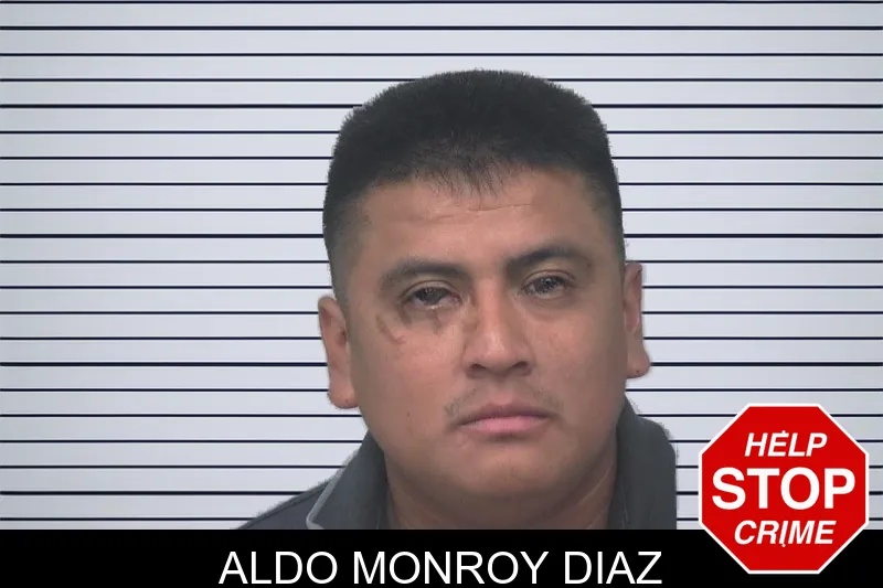 Aldo Monroy Diaz mugshot