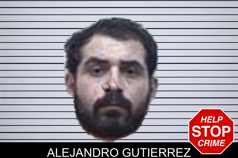 Alejandro Gutierrez mugshot