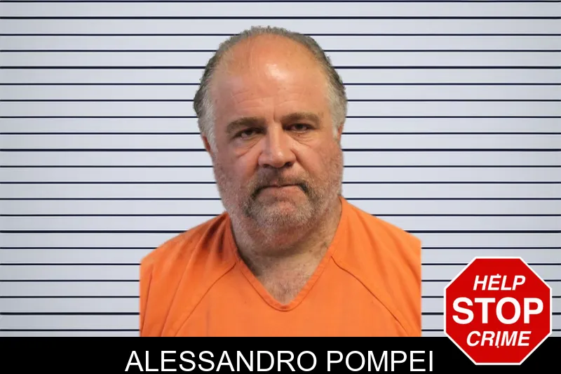 Alessandro Pompei mugshot – Lumpkin County , Georgia Alessandro Pompei mugshot