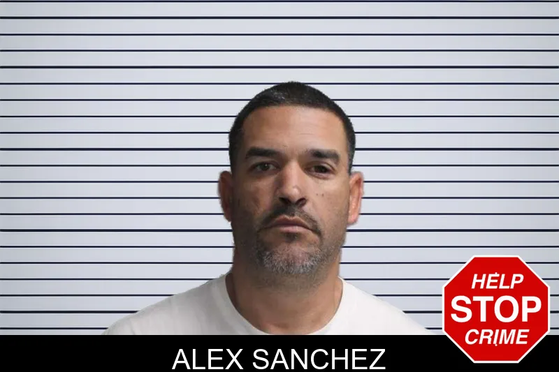 Alex Sanchez mugshot