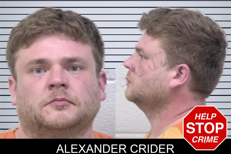 Alexander Crider mugshot