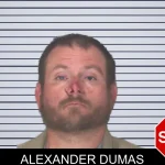 Alexander Dumas mugshot