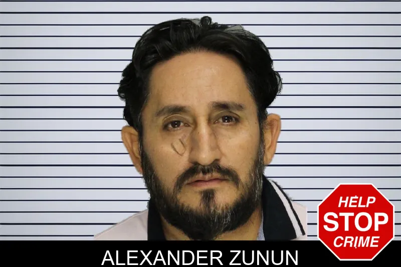 Alexander Zunun mugshot – Cobb County , Georgia Alexander Zunun mugshot