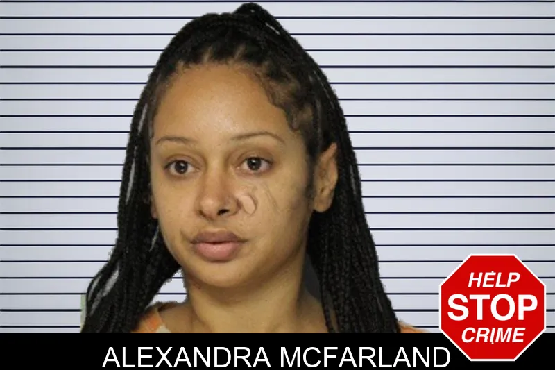 Alexandra McFarland mugshot