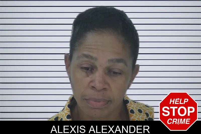 Alexis Alexander mugshot