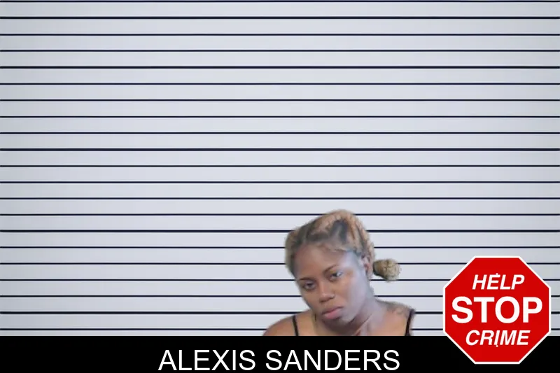 Alexis Sanders mugshot