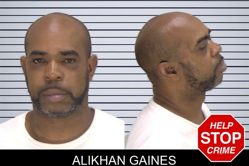 Alikhan Gaines mugshot