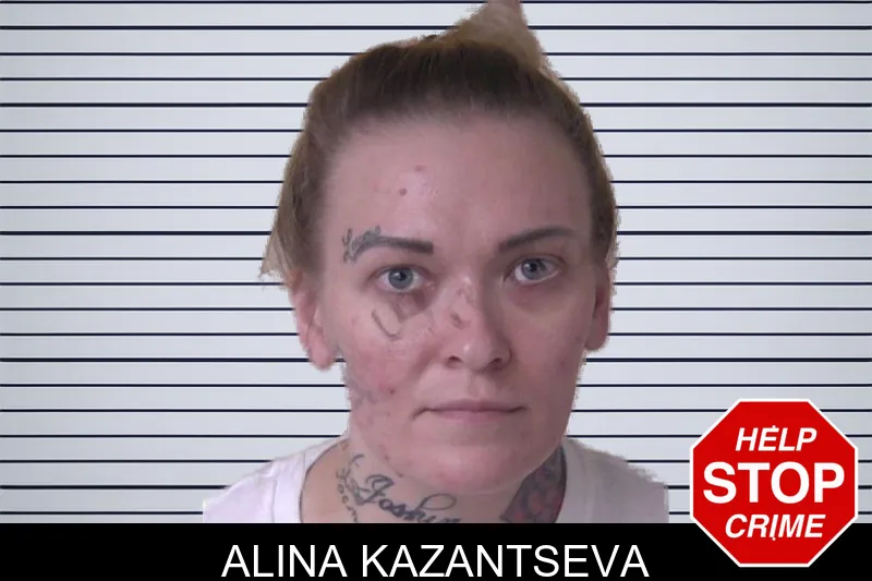 Alina Kazantseva mugshot – Walker County , Georgia Alina Kazantseva mugshot