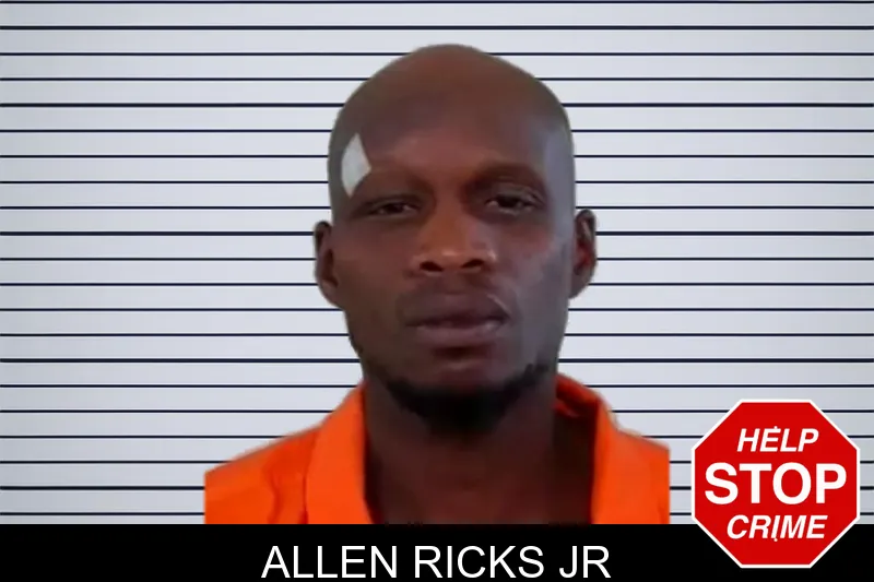 Allen Ricks Jr mugshot