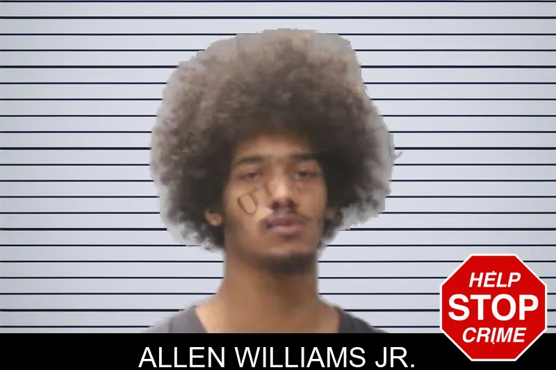 Allen Williams Jr. mugshot