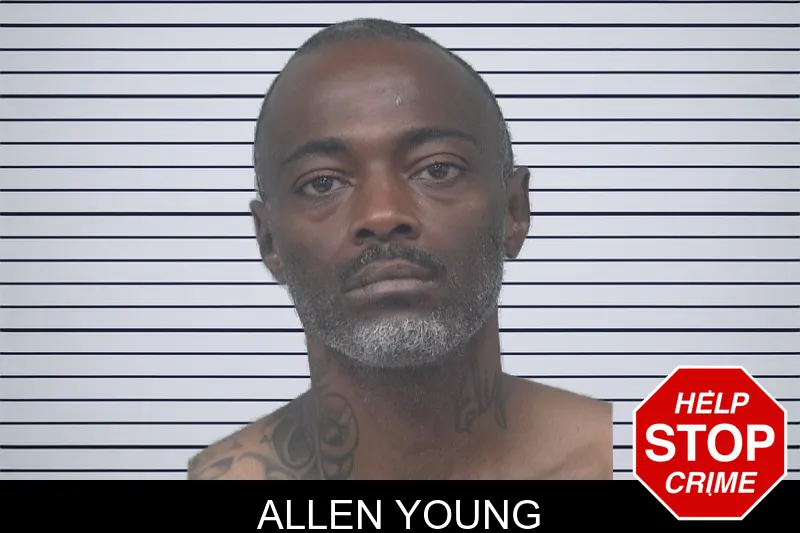 Allen Young mugshot