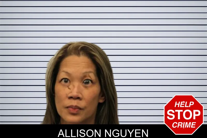 Allison Nguyen mugshot