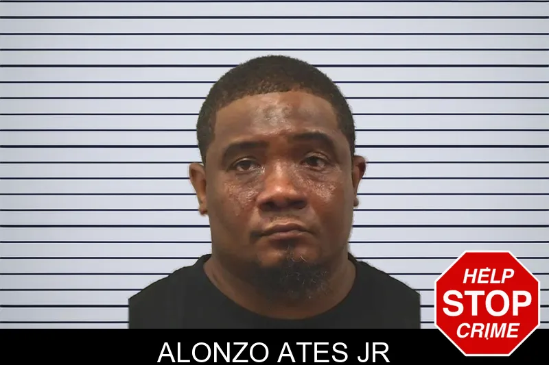 Alonzo Ates Jr mugshot