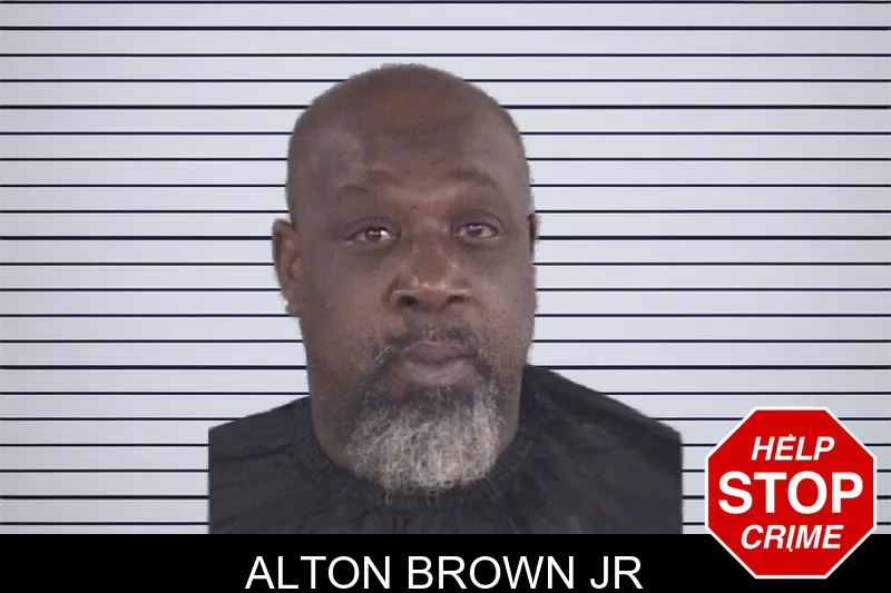 Alton Brown Jr mugshot – Spalding County , Georgia Alton Brown Jr mugshot