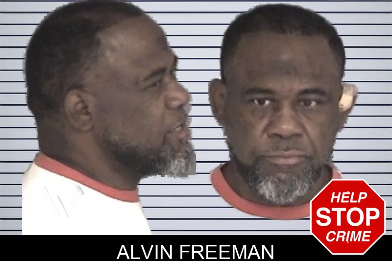 Alvin Freeman mugshot